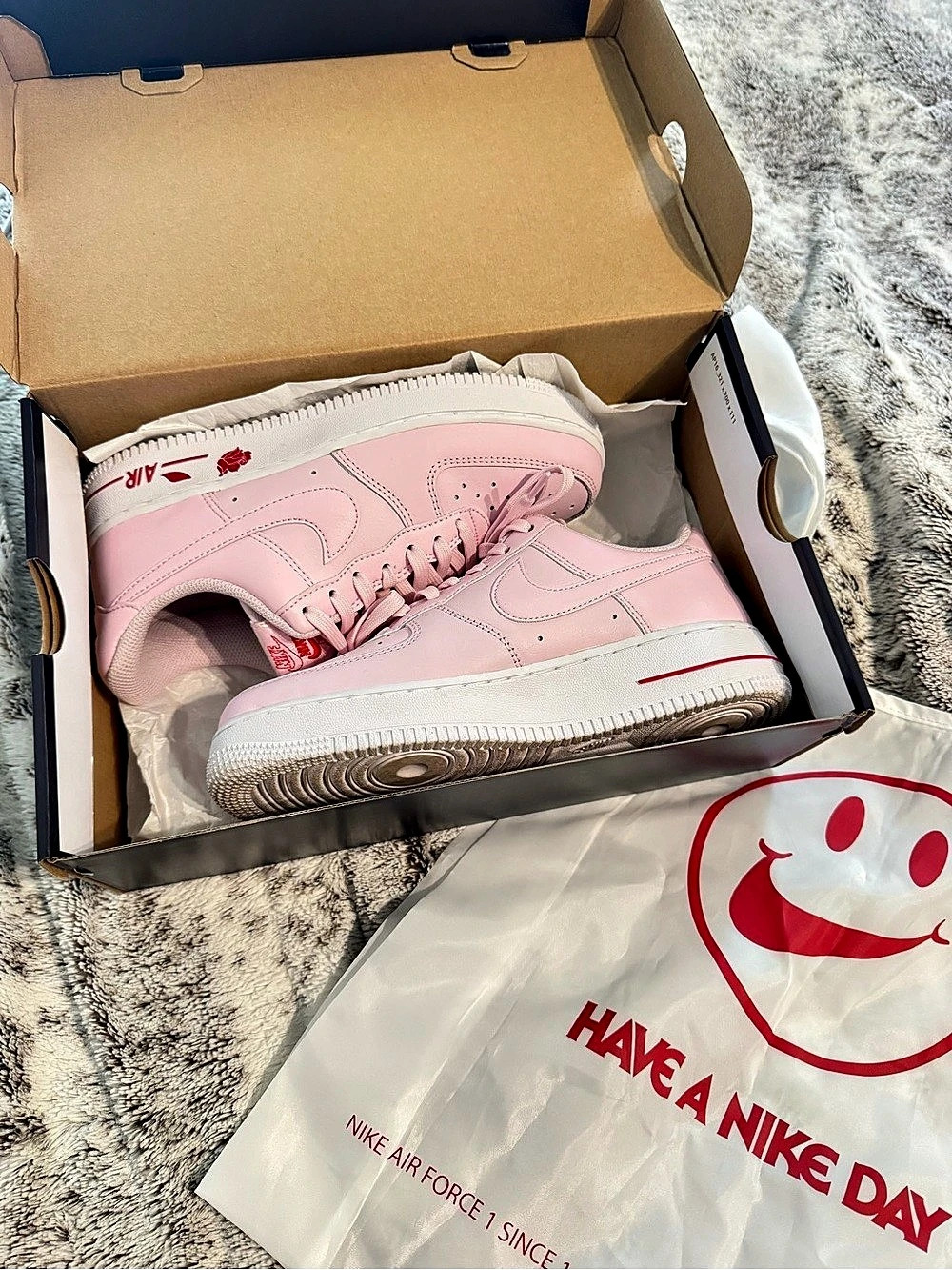 Nike Air Force 1 ‘07 LX Pink Foam Rose Sneakers 6